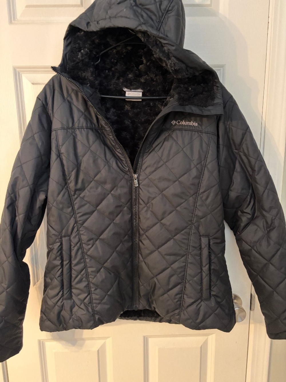 Columbia copper crest black jacket XL